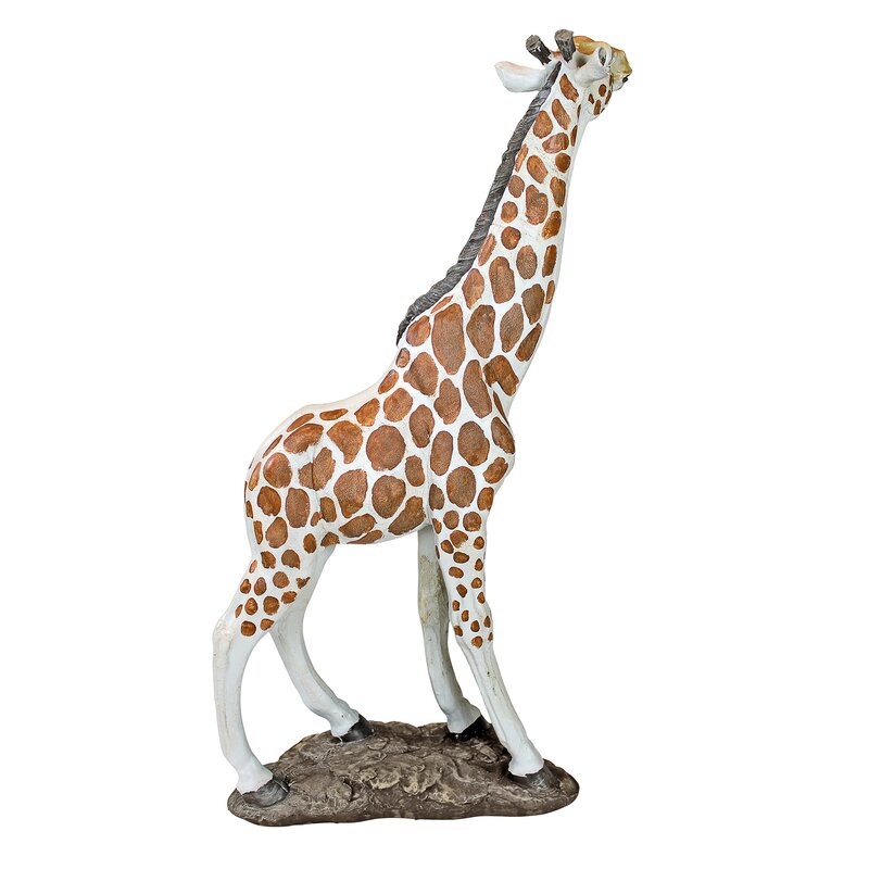 Design Toscano Gerard The Giraffe Statue Reviews Wayfair   Gerard The Giraffe Statue 